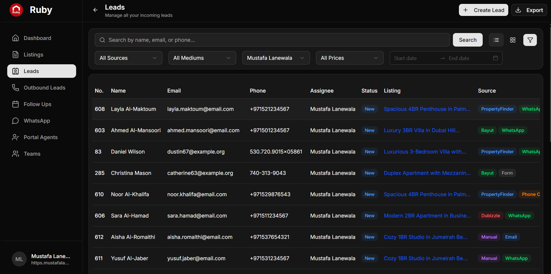 Advanced Lead Management